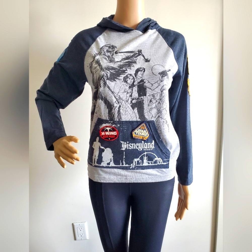 STAR WARS Hoodie Long Tshirt